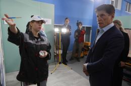 04.10.2021 Губернатору Приморья презентовали новые соответствующие международным стандартам учебные мастерские, сообщает www.primorsky.ru | Администрация муниципального округа город Партизанск Приморского края Официальный сайт